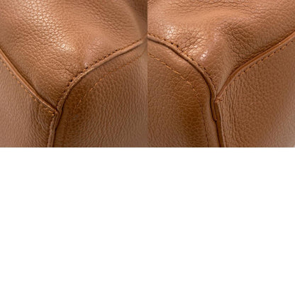 Furla punching Handbag Leather Ladies [Used]