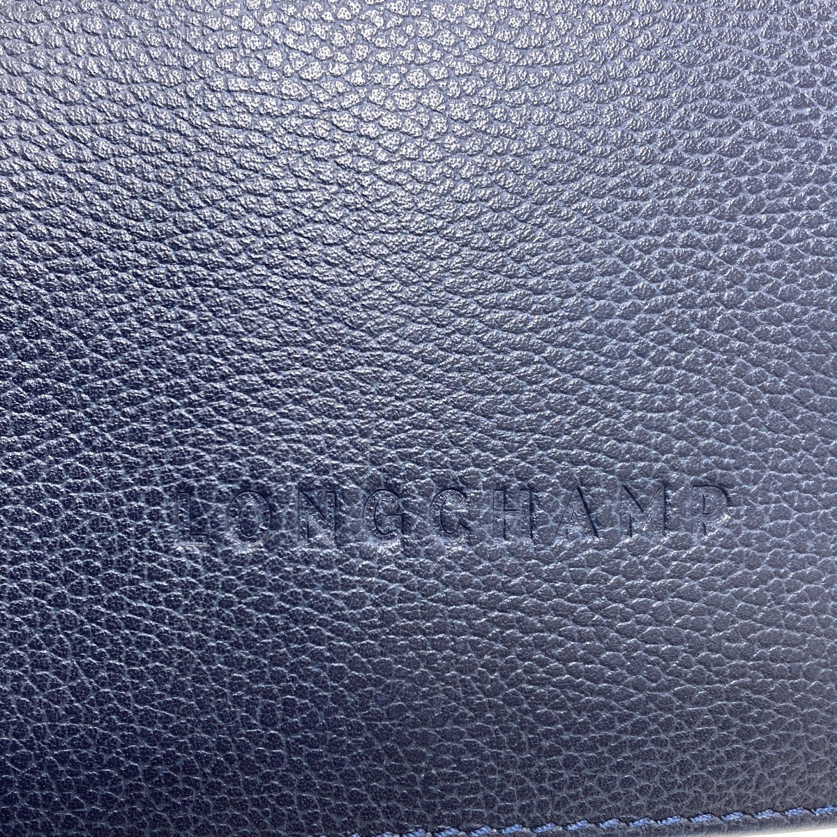 Longchamp logo Shoulder Bag Leather Ladies [Used]