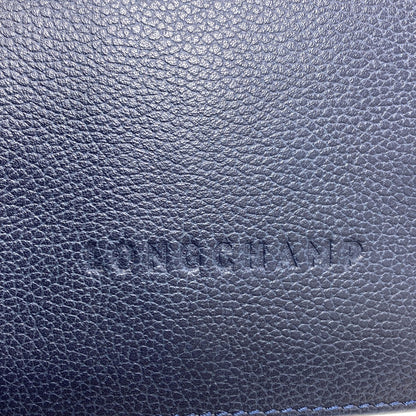 Longchamp logo Shoulder Bag Leather Ladies [Used]