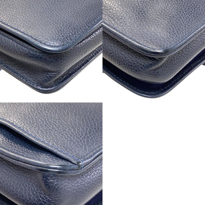 Longchamp logo Shoulder Bag Leather Ladies [Used]