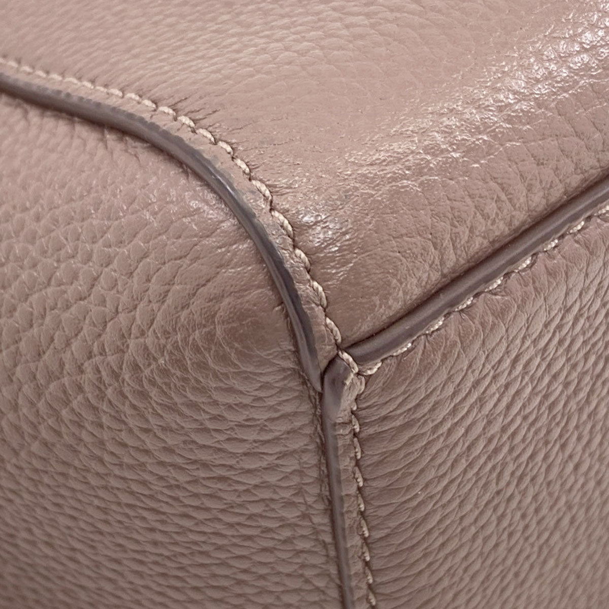 Tory Burch McGraw Small Bucket Bag 2WAY Handbag Leather Ladies [Used]