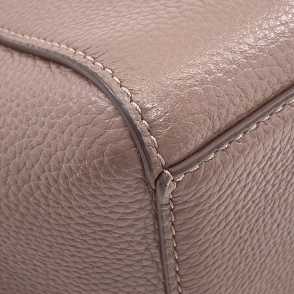 Tory Burch McGraw Small Bucket Bag 2WAY Handbag Leather Ladies [Used]