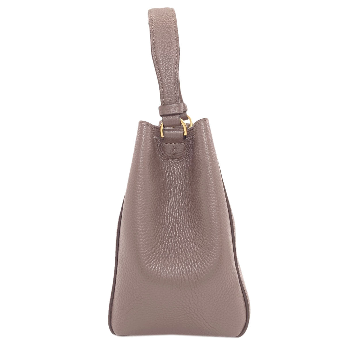 Tory Burch McGraw Small Bucket Bag 2WAY Handbag Leather Ladies [Used]