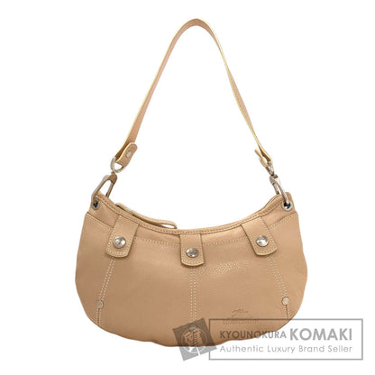 Longchamp logo Handbag Leather Ladies [Used]