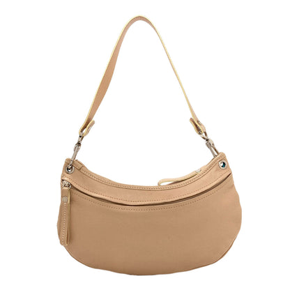 Longchamp logo Handbag Leather Ladies [Used]