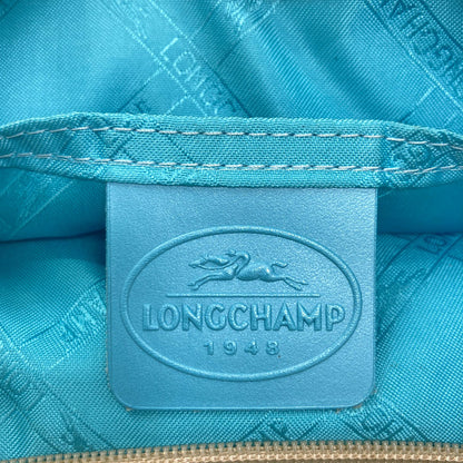Longchamp logo Handbag Leather Ladies [Used]