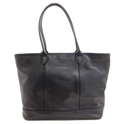 Longchamp logo Tote Bag Leather Ladies [Used]
