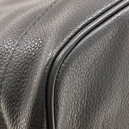 Longchamp logo Tote Bag Leather Ladies [Used]