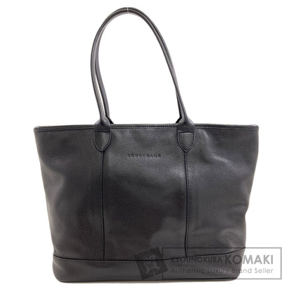 Longchamp logo Tote Bag Leather Ladies [Used]