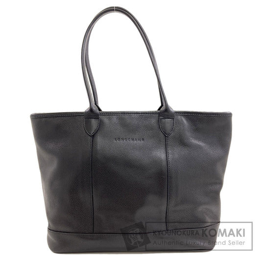 Longchamp logo Tote Bag Leather Ladies [Used]
