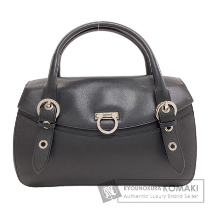 Salvatore Ferragamo GanciniHardware Handbag Leather Ladies [Used]