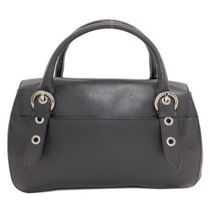 Salvatore Ferragamo GanciniHardware Handbag Leather Ladies [Used]