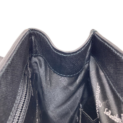 Salvatore Ferragamo GanciniHardware Handbag Leather Ladies [Used]