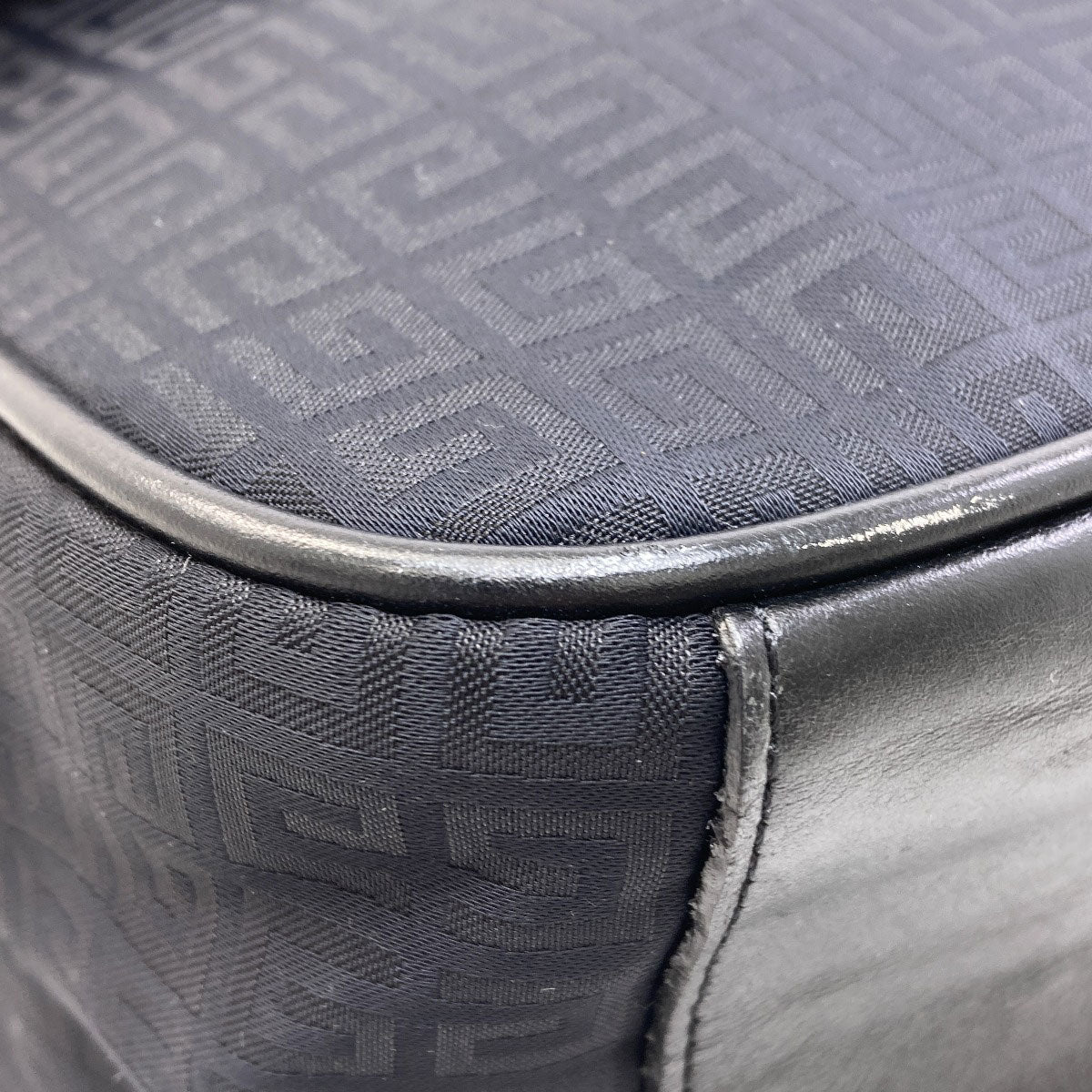 GIVENCHY 4G logo Monogram Shoulder Bag Nylon canvas Ladies [Used]