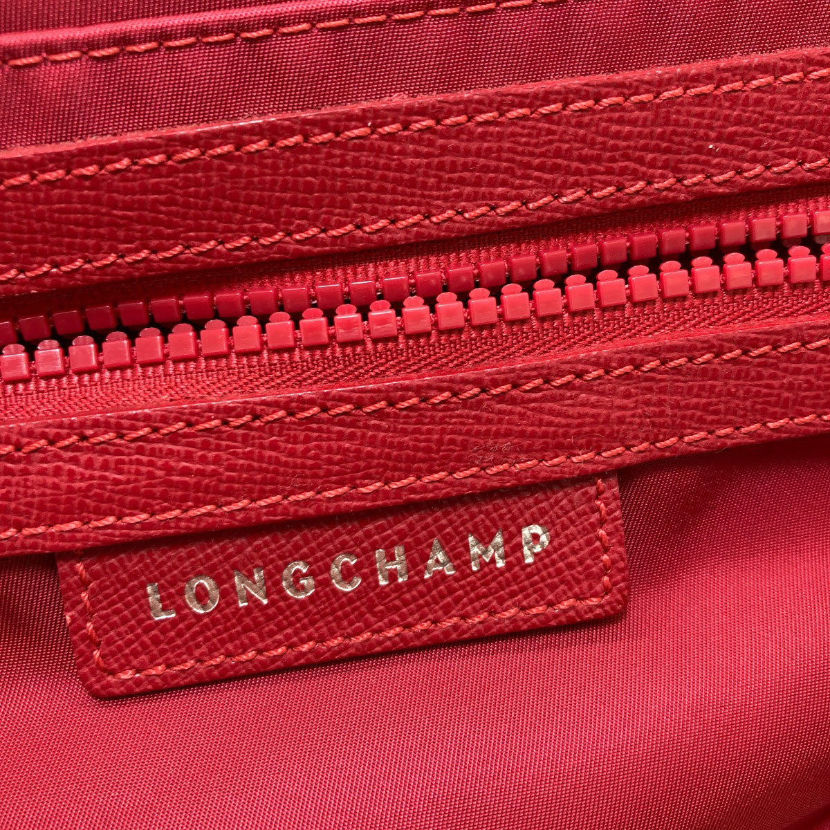Longchamp logo Backpack Â· Daypack Nylon Ladies [Used]