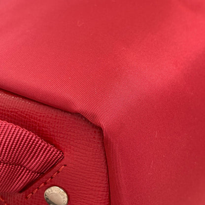 Longchamp logo Backpack Â· Daypack Nylon Ladies [Used]