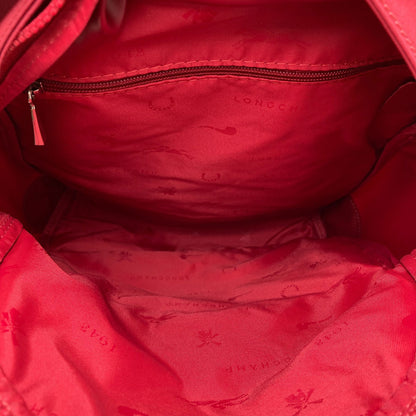 Longchamp logo Backpack Â· Daypack Nylon Ladies [Used]