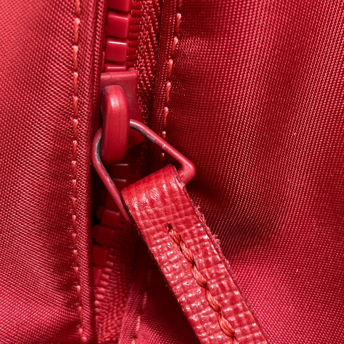Longchamp logo Backpack Â· Daypack Nylon Ladies [Used]