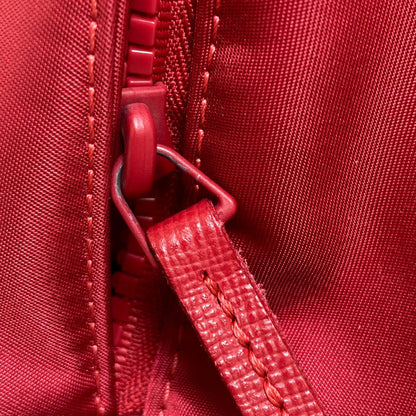 Longchamp logo Backpack Â· Daypack Nylon Ladies [Used]