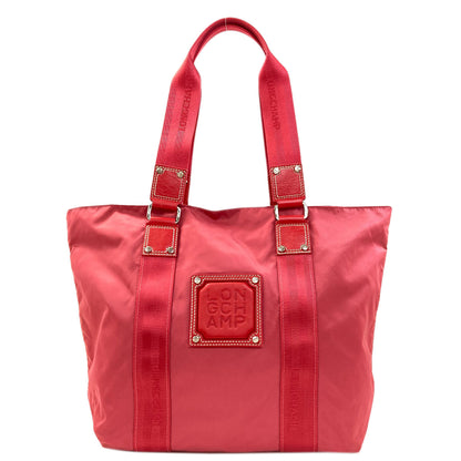 Longchamp logo Tote Bag Nylon Ladies [Used]