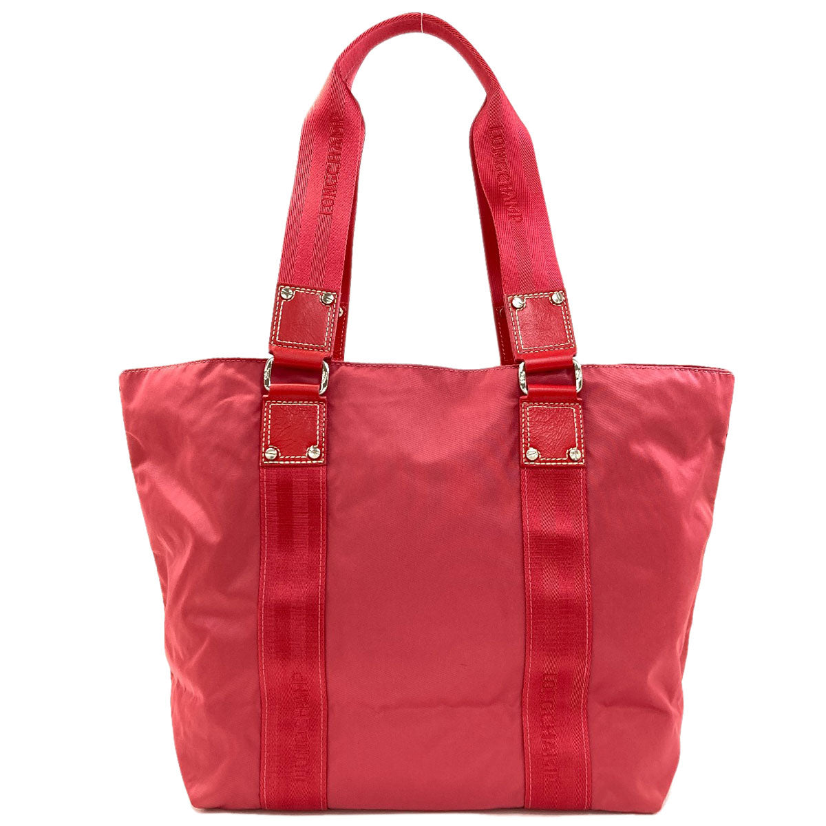 Longchamp logo Tote Bag Nylon Ladies [Used]
