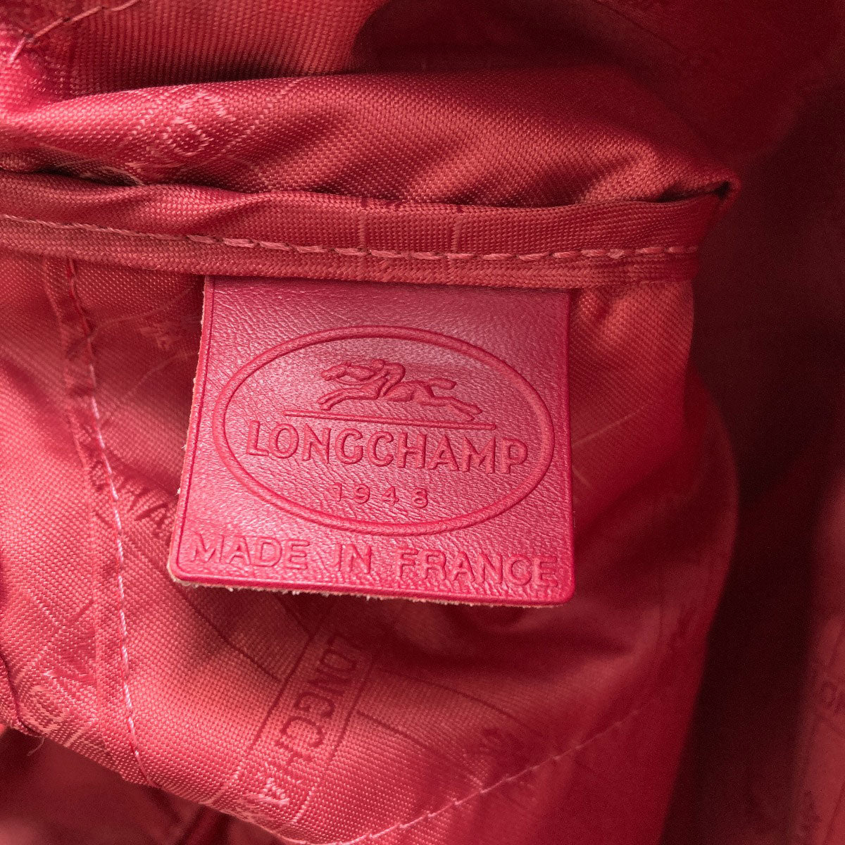 Longchamp logo Tote Bag Nylon Ladies [Used]