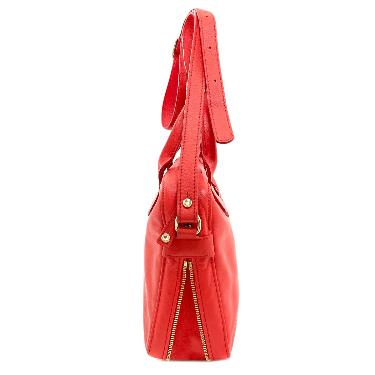 Longchamp 2WAY Shoulder Bag Leather Ladies [Used]