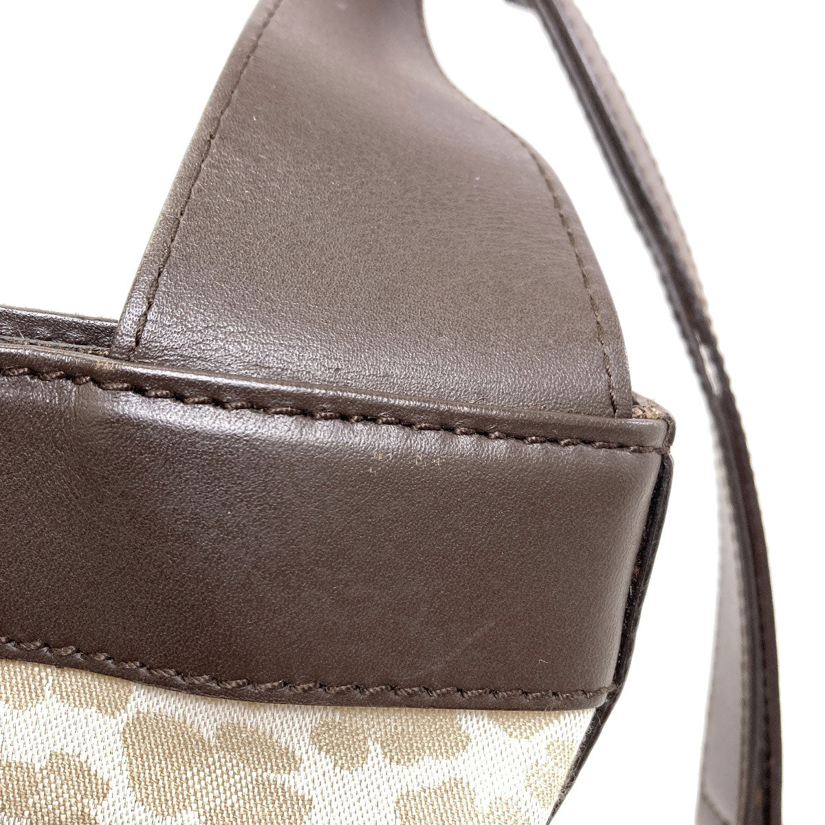 HUNTING WORLD Savanna motif animal Shoulder Bag Canvas LeatherLadies [Used]