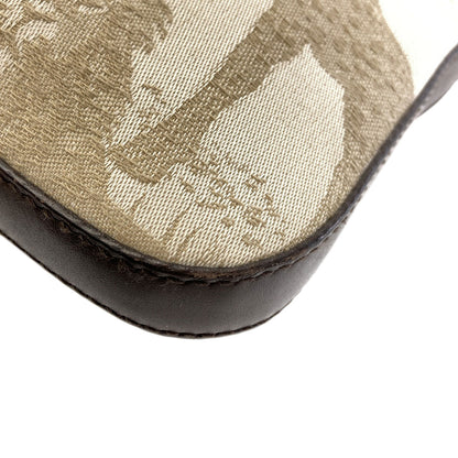 HUNTING WORLD Savanna motif animal Shoulder Bag Canvas LeatherLadies [Used]