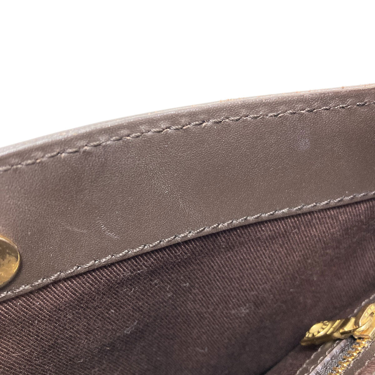 HUNTING WORLD Savanna motif animal Shoulder Bag Canvas LeatherLadies [Used]