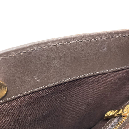 HUNTING WORLD Savanna motif animal Shoulder Bag Canvas LeatherLadies [Used]