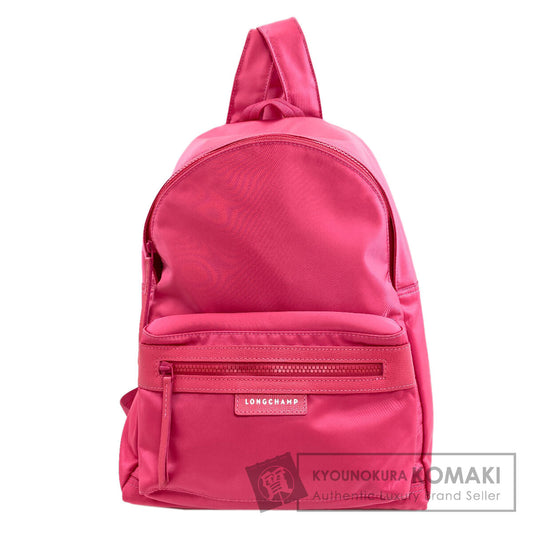 Longchamp logo Backpack Â· Daypack Nylon Ladies [Used]