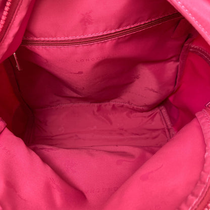 Longchamp logo Backpack Â· Daypack Nylon Ladies [Used]