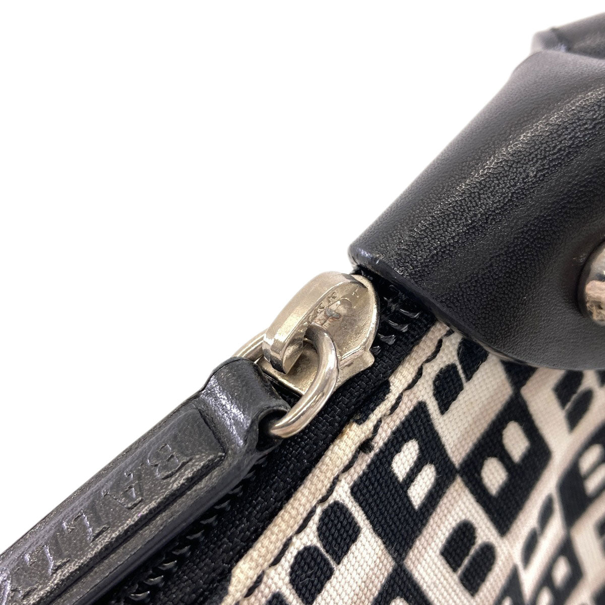 BALLY Overall handle Shoulder Bag Canvas Ladies [Used]