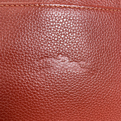 Longchamp logo Shoulder Bag Leather Ladies [Used]