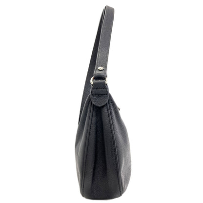 Longchamp logo Shoulder Bag Leather Ladies [Used]