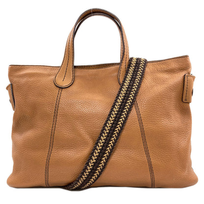 TODS 2WAY Handbag Leather Ladies [Used]