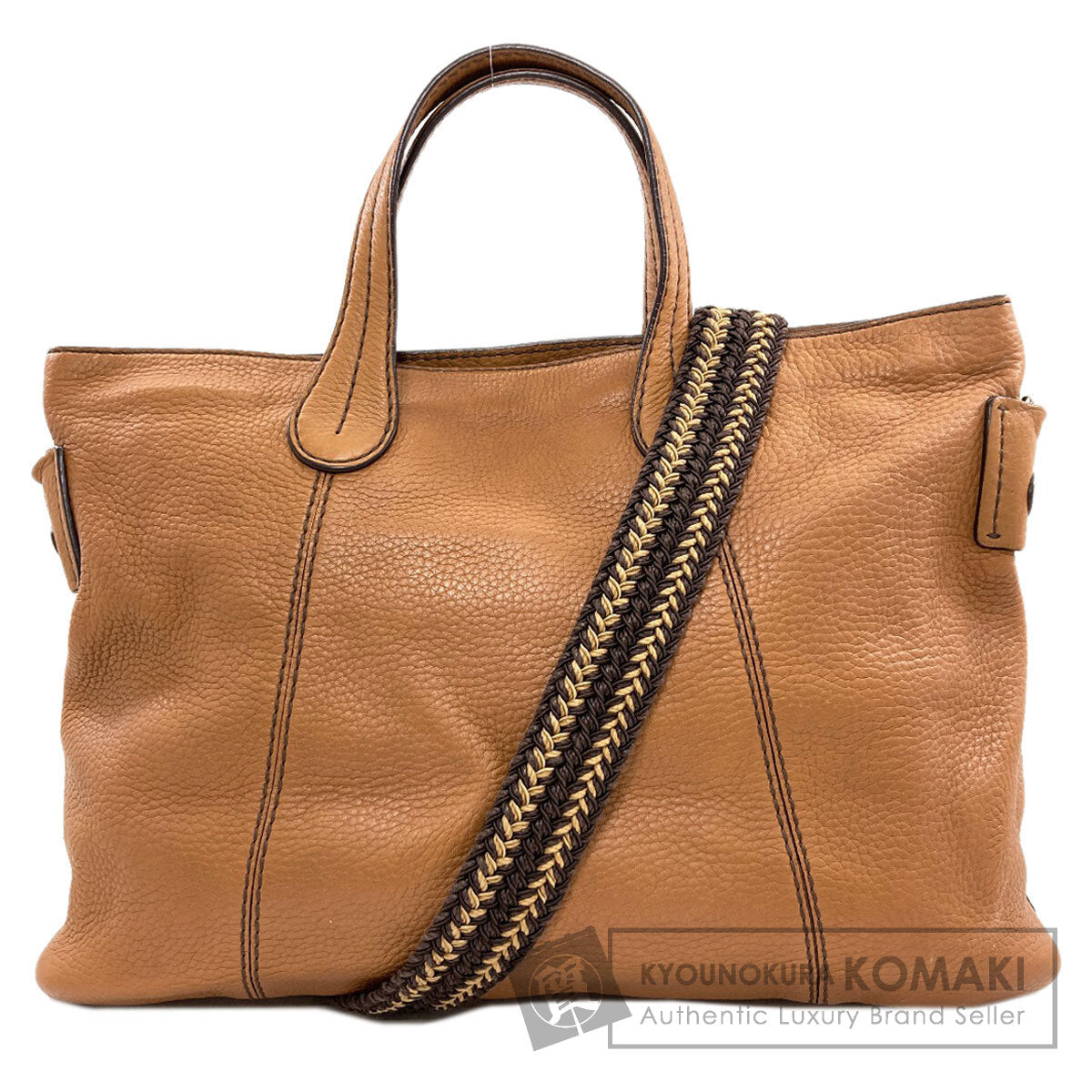 TODS 2WAY Handbag Leather Ladies [Used]