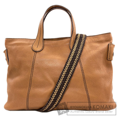 TODS 2WAY Handbag Leather Ladies [Used]
