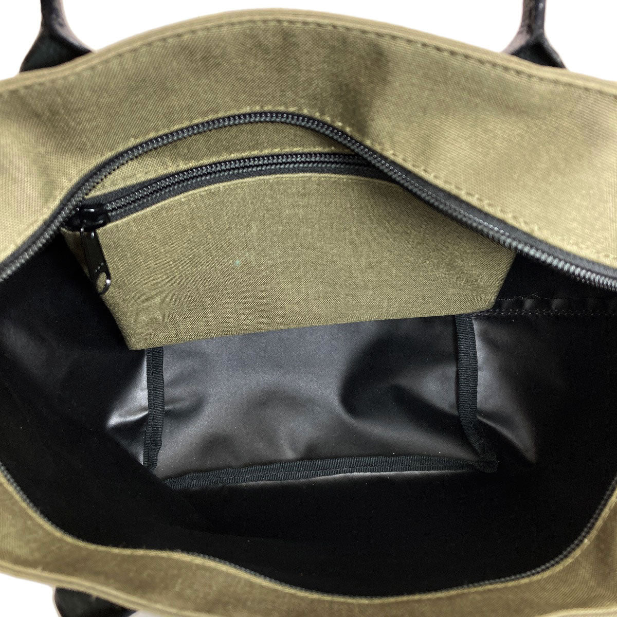Herve Chapelier Boat-shaped tote Handbag Canvas Ladies [Used]