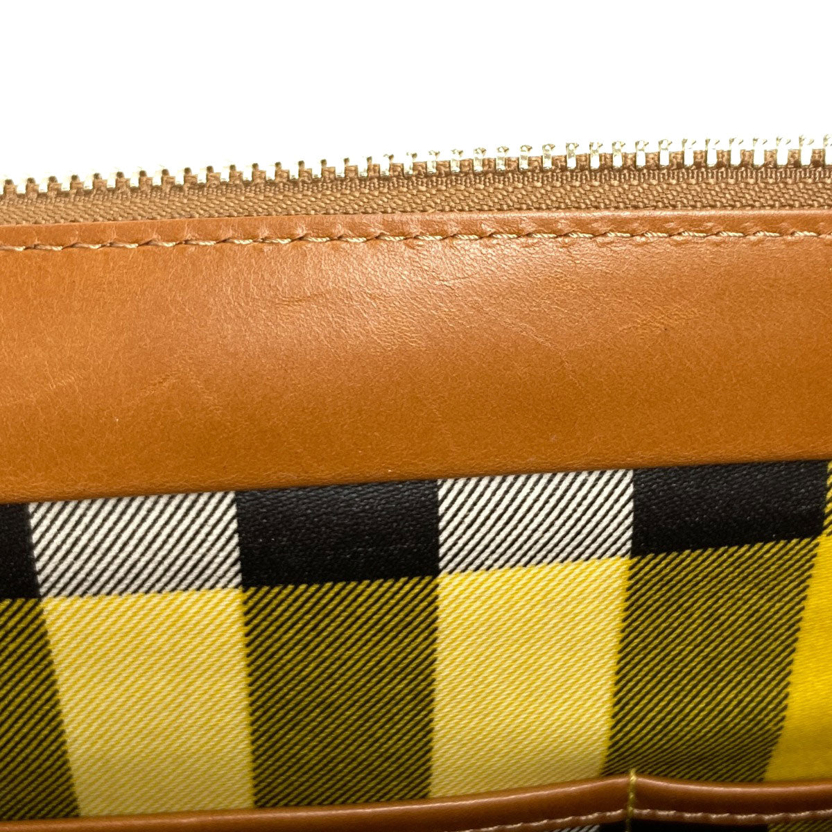 BURBERRY logo Handbag Raffia LeatherLadies [Used]