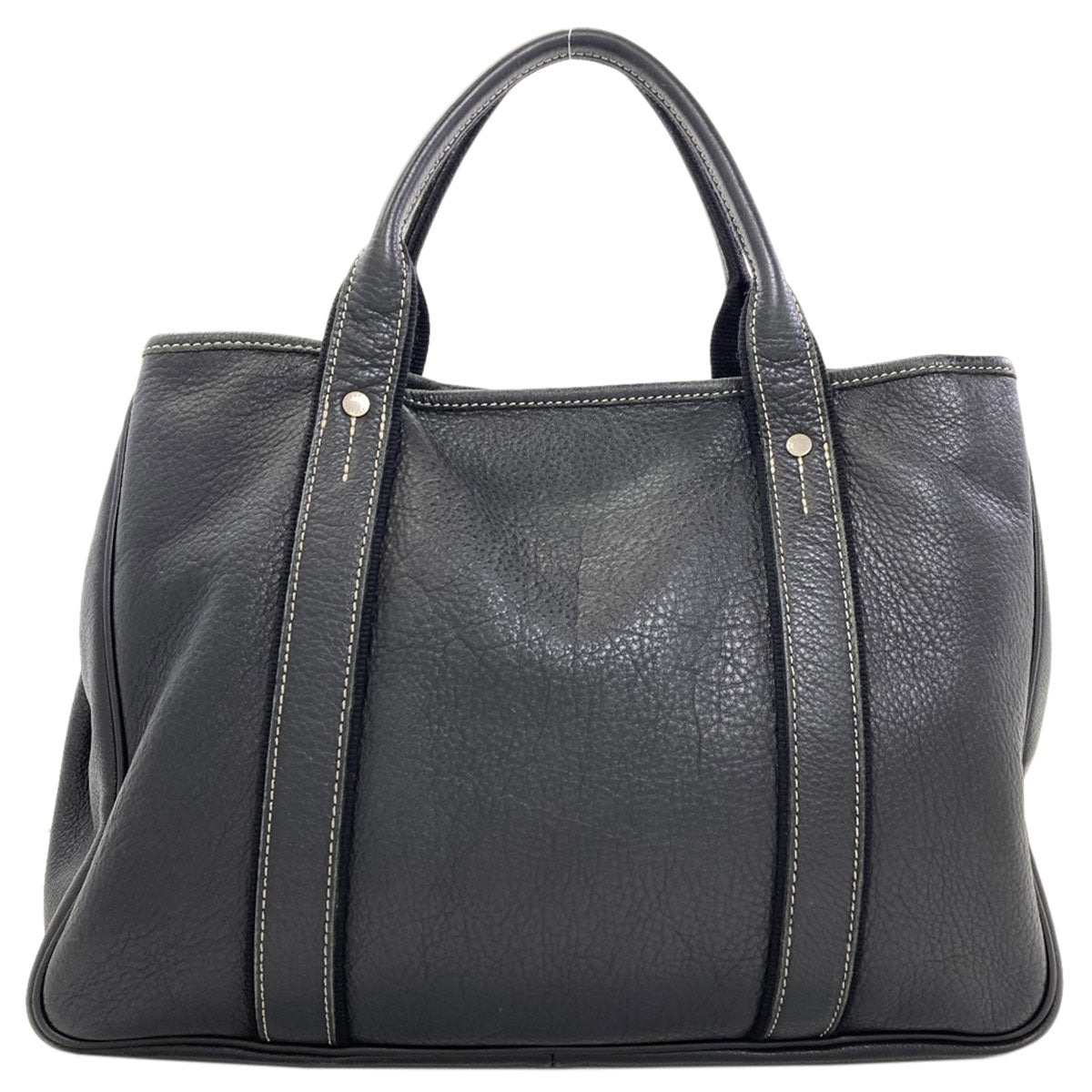 Longchamp logo Handbag Leather Ladies [Used]