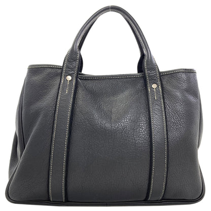 Longchamp logo Handbag Leather Ladies [Used]