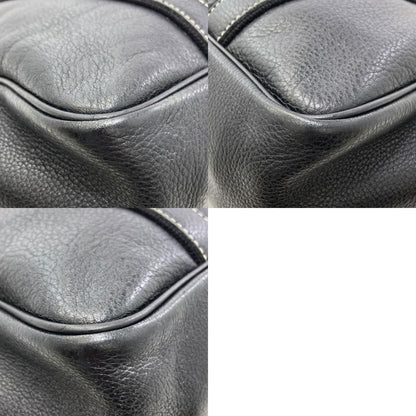 Longchamp logo Handbag Leather Ladies [Used]