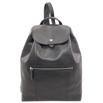 Longchamp logo Backpack Â· Daypack Leather Ladies [Used]
