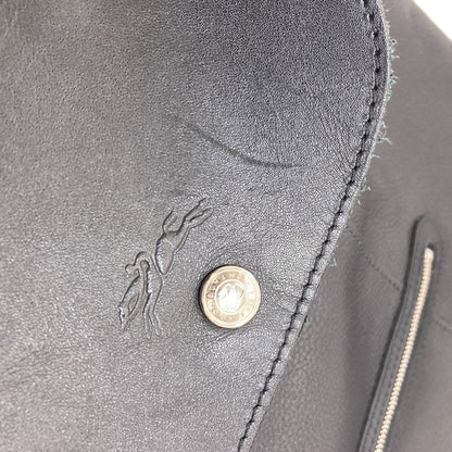 Longchamp logo Backpack Â· Daypack Leather Ladies [Used]