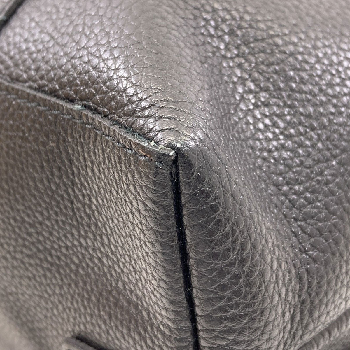 Longchamp logo Backpack Â· Daypack Leather Ladies [Used]