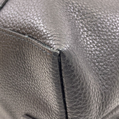 Longchamp logo Backpack Â· Daypack Leather Ladies [Used]