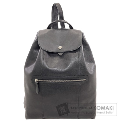 Longchamp logo Backpack Â· Daypack Leather Ladies [Used]
