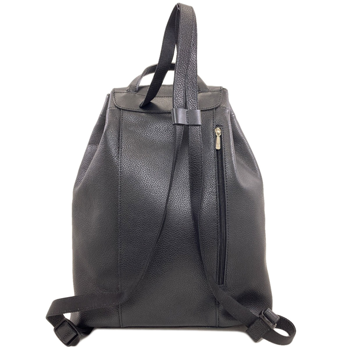 Longchamp logo Backpack Â· Daypack Leather Ladies [Used]